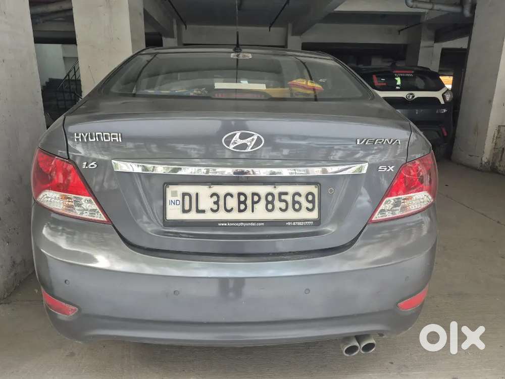 2013 Brand New Verna Sx Petrol Cng On Paper Brand New