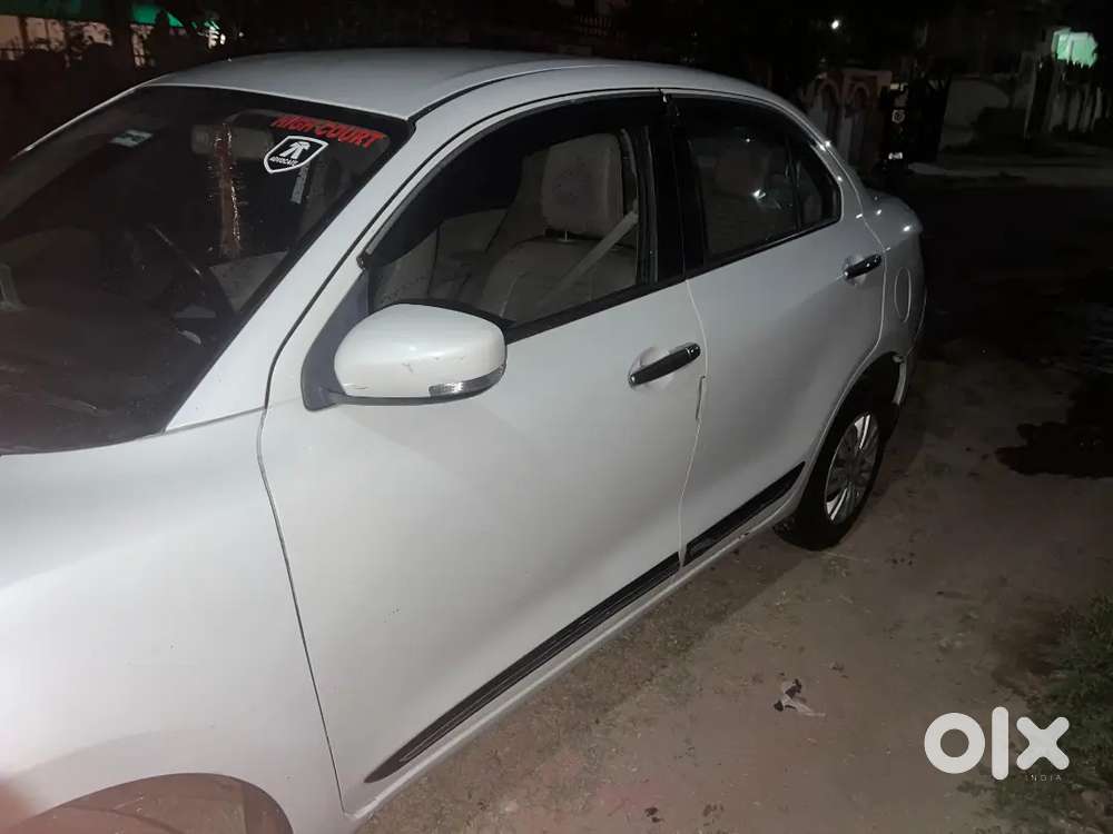 Dzire 2020 Model Petrol White Colour In Mint Condition Smoothly Driven