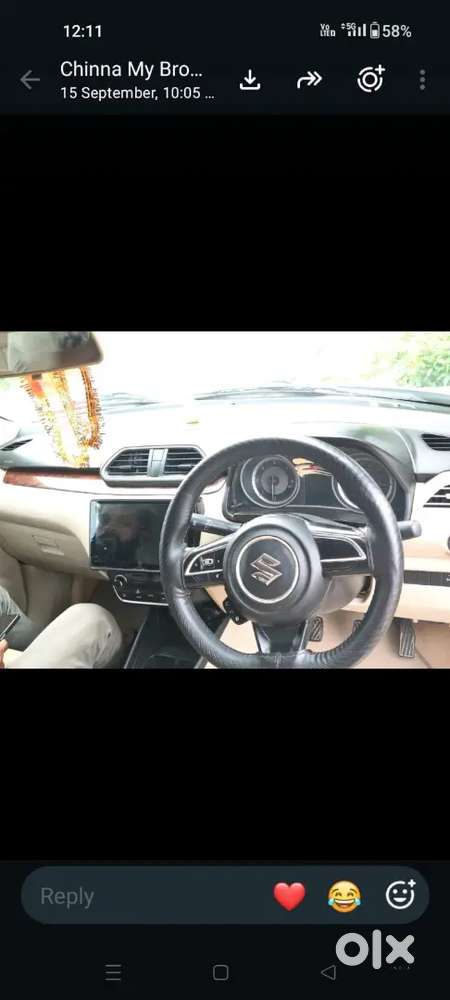2nd Owner Maruti Dzire 2018