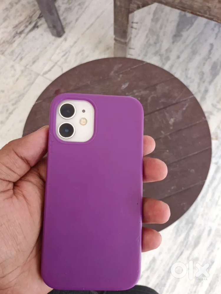 White colour well maintained iphone 12 mini