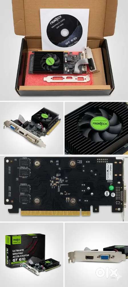 Frontech GT 610 2GB DDR3 Graphics Card – Good Condition Budget GPU ...