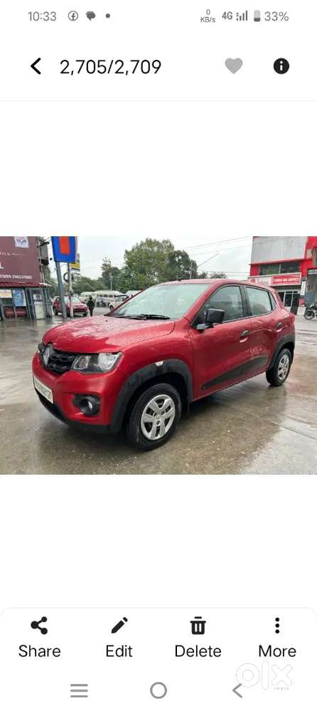 Renault Kwid 1.0 Rxt 2016 Petrol