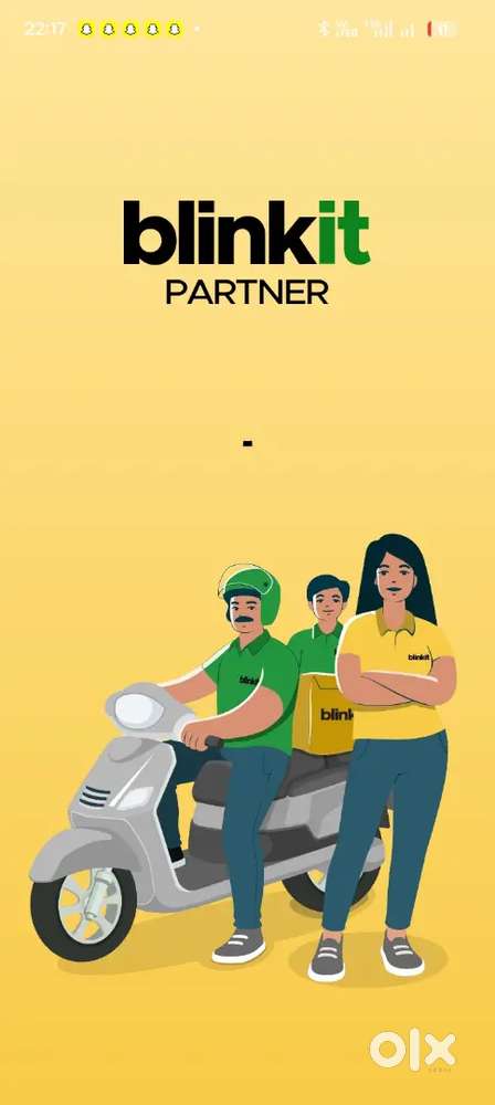 Blinkit delivery kam hai aur id kholne ke liye masge kare