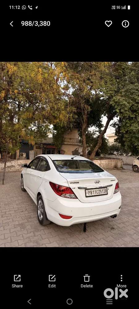 Hyundai Verna Sx 2012
