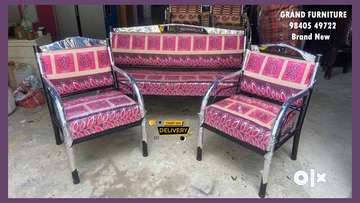 Steel sofa set price 2024 below 5000