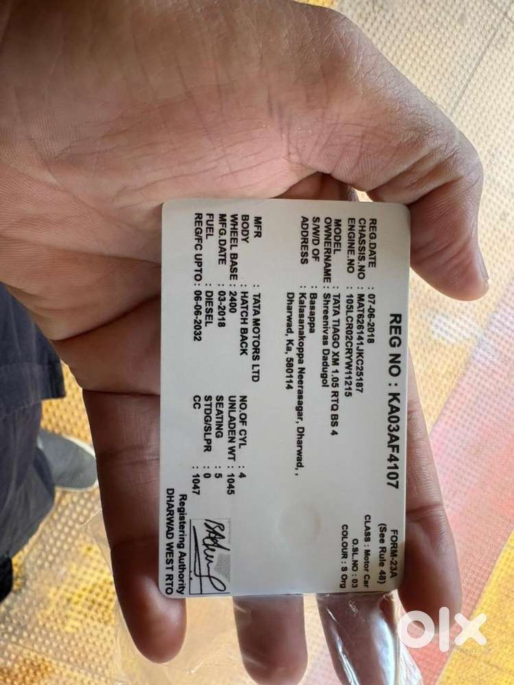 Tata Tiago 2018 Diesel Good Condition