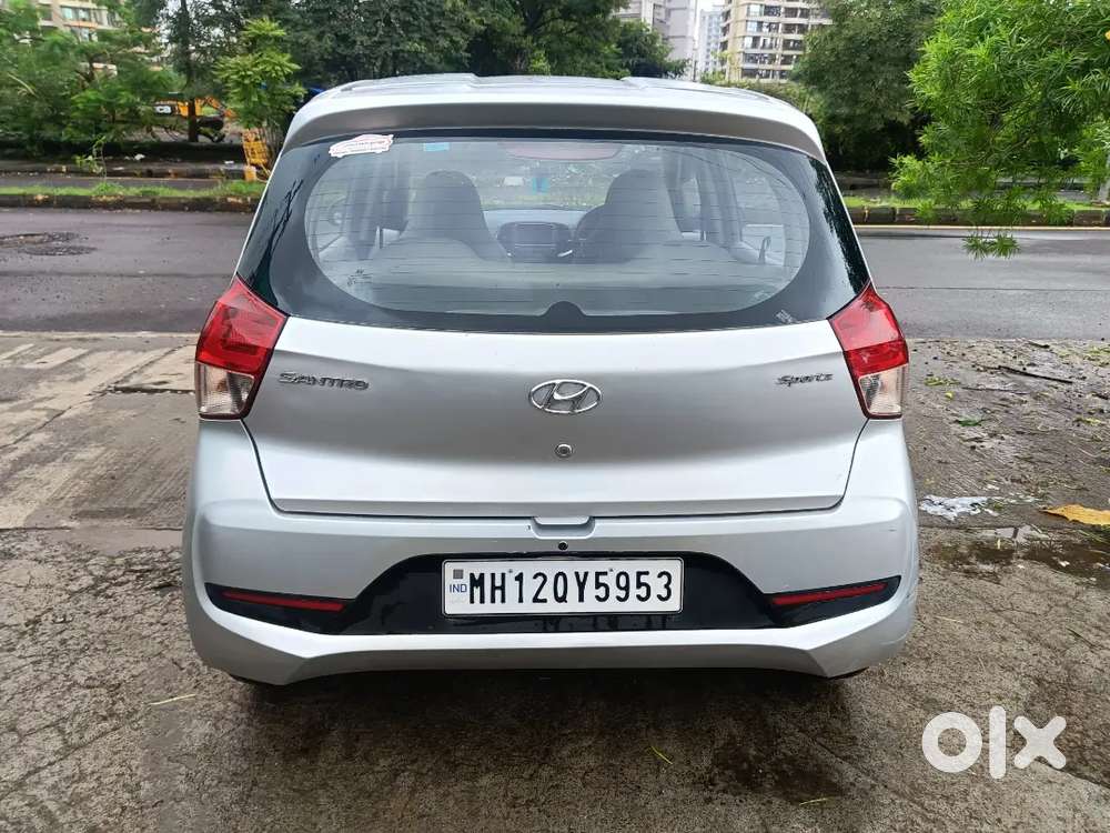 New Santro Sports.cng Compani Fitted.top Model.less Driven.2019 Model.