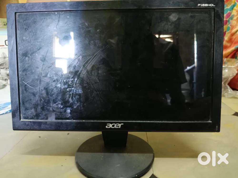 Acer P166HQL LCD Monitor + Microsoft Wired Keyboard 500