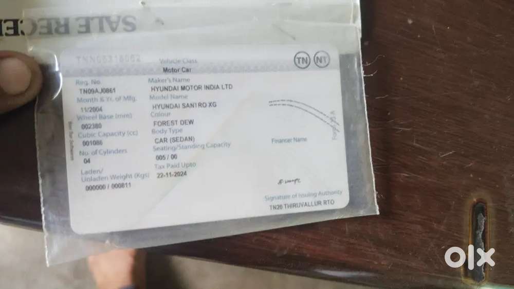 Hyundai Santro Xing 2004 Petrol 117812 Km Driven