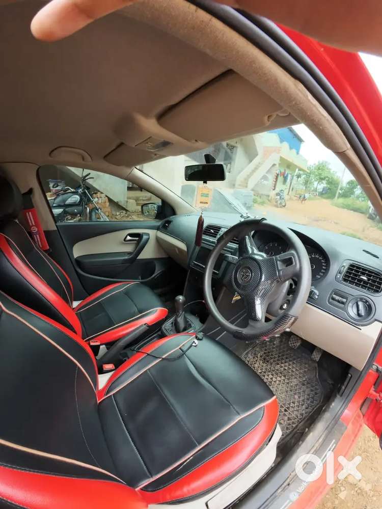 Polo Red Colour Modified Car Good Condition Car