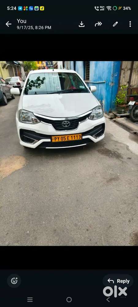 Toyota Etios 2018
