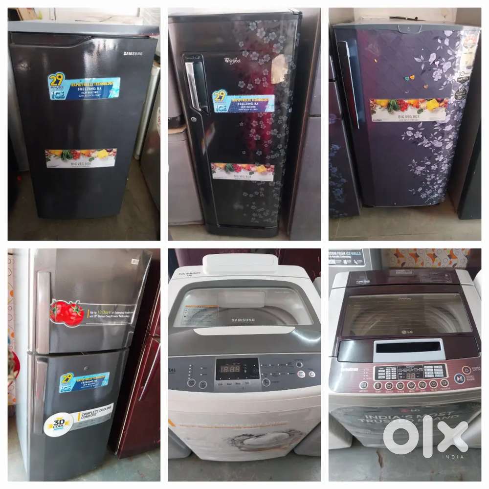 1 YEAR MOTOR WARRANTY AND COMPRESSOR WARRANTY SHIPPING - Fridges