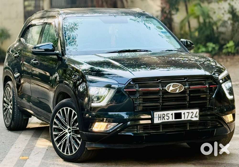 Hyundai Creta 1.5 S Plus Knight Petrol, 2024, Petrol