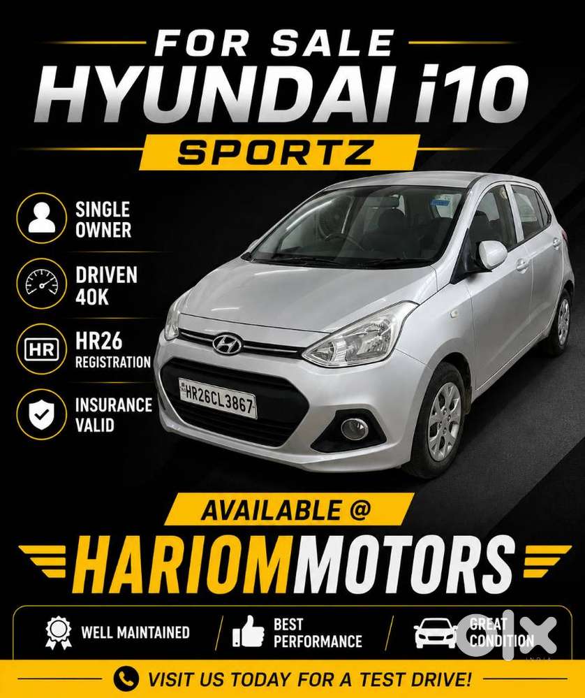 Hyundai Grand I10 2016-2017 Magna, 2015, Petrol