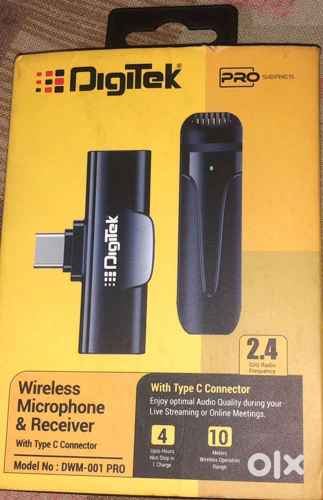 Digitek wireless microphone & Receiver