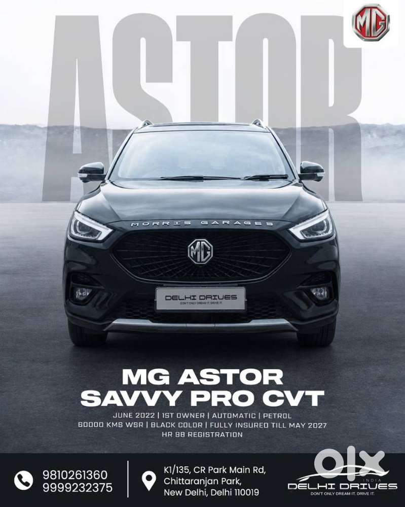 Mg Astor 1.5 Savvy Cvt, 2022, Petrol