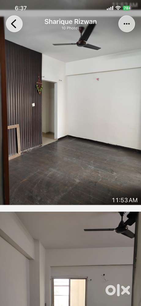 A semi furnished apartment