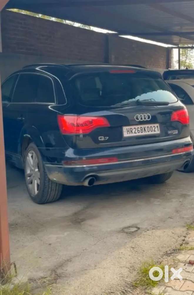 Audi Q7 Black Good Condition Ok Report Aa No Tension