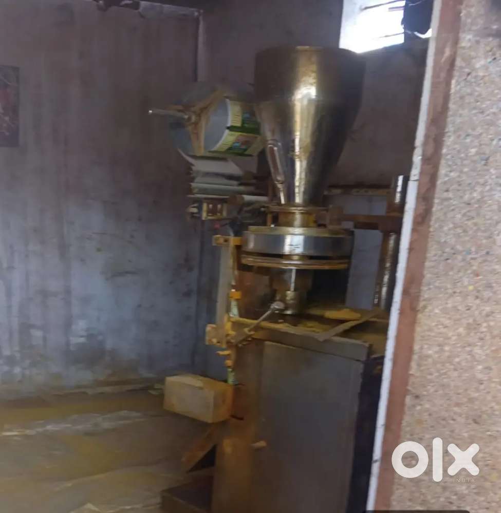 Automatic pouch packing and ball mill