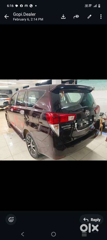 Toyota Innova Crysta 2.5z, 2021, Diesel