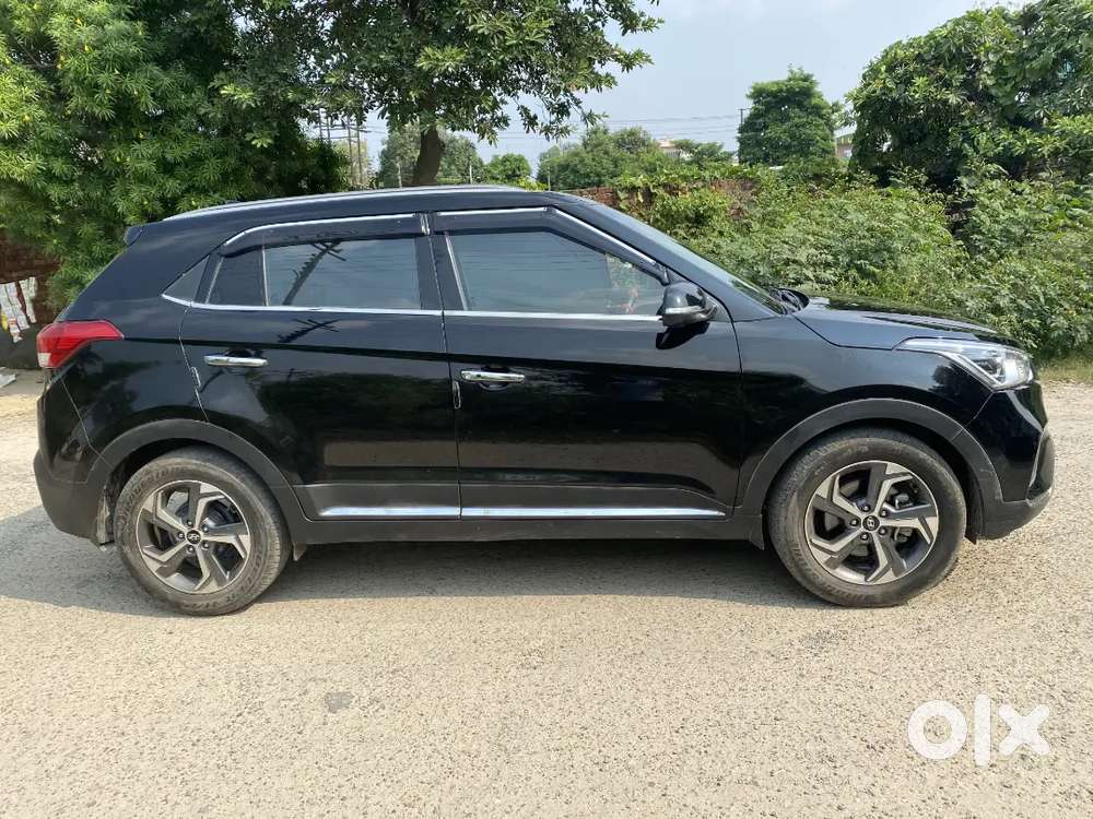 Hyundai Creta Diesel 2018 Black Colour Vip No. September Registration