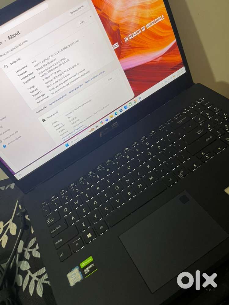 Asus gaming laptop F571GT