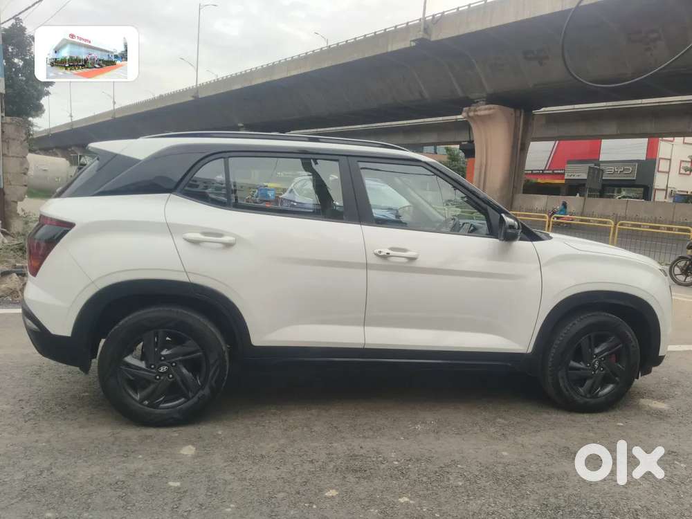 Hyundai Creta 1.5 S Plus Knight Diesel Dual Tone, 2022, Diesel
