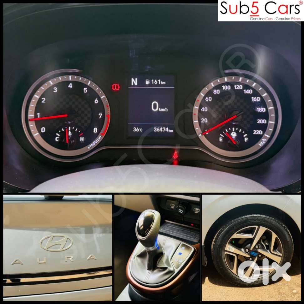 Hyundai Aura Sx Plus Automatic, 2023, Petrol