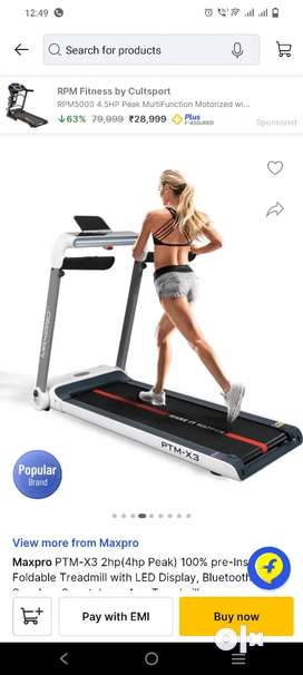 Fitkit 098 online treadmill