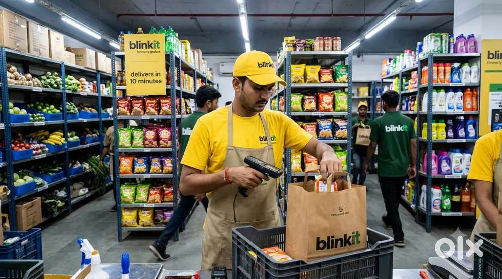 Work inside Blinkit Store as a Picker