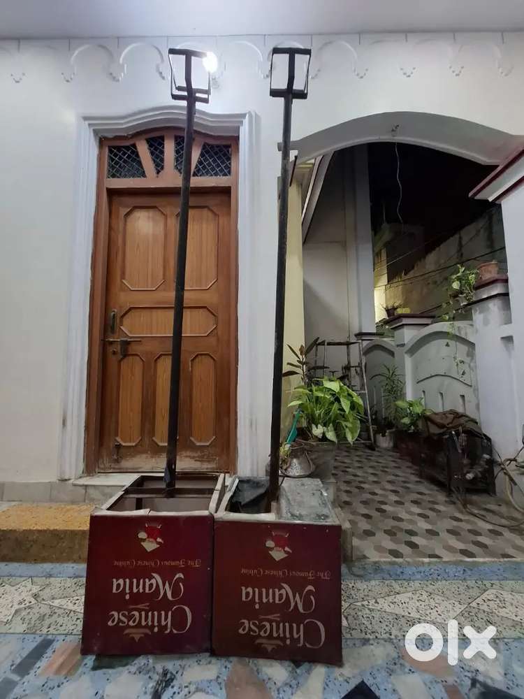 Light box poles