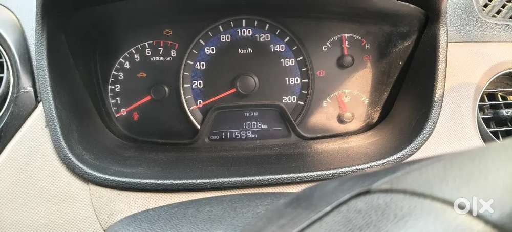 Hyundai Xcent 2014 Petrol 111000 Km Driven