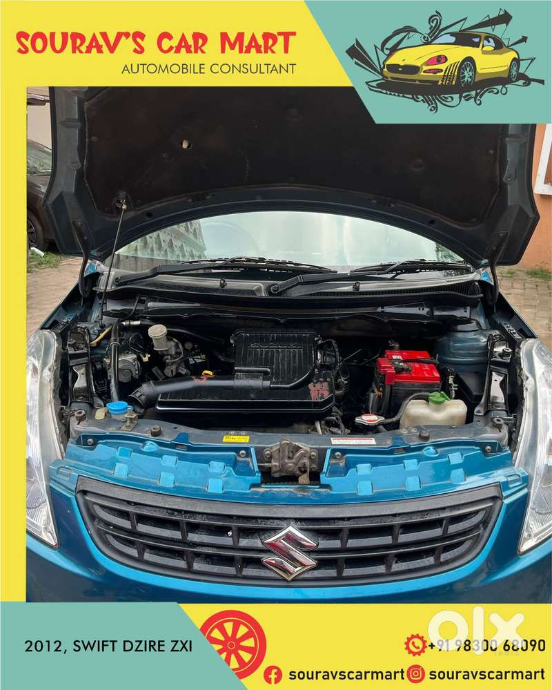 Maruti Suzuki Swift Dzire 1.2 Zxi Bsiv, 2012, Petrol