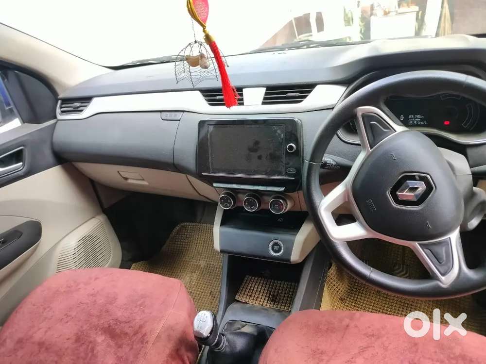 Renault  Triber 4 Naya New Battery Side Mirror Tuta Hua Hai Bus