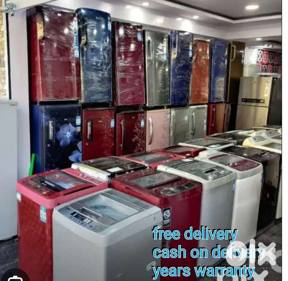 Fridges, washing machines best rate and quality + warranty & delivery
