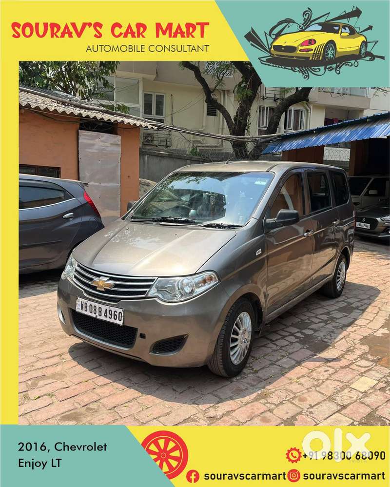 Chevrolet Enjoy 1.4 Ls 8-seater, 2016, Diesel