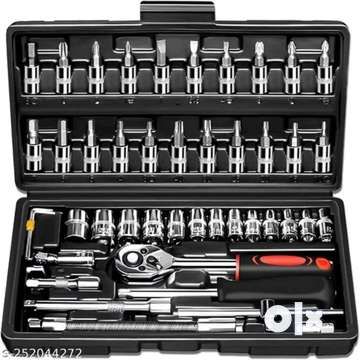 Tools Set Multitool Wrench Socket Bit Combination 46 Hard