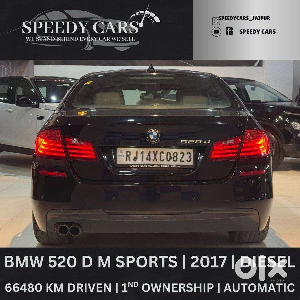 Bmw 5 Series 2.0 520d M Sport, 2017, Diesel