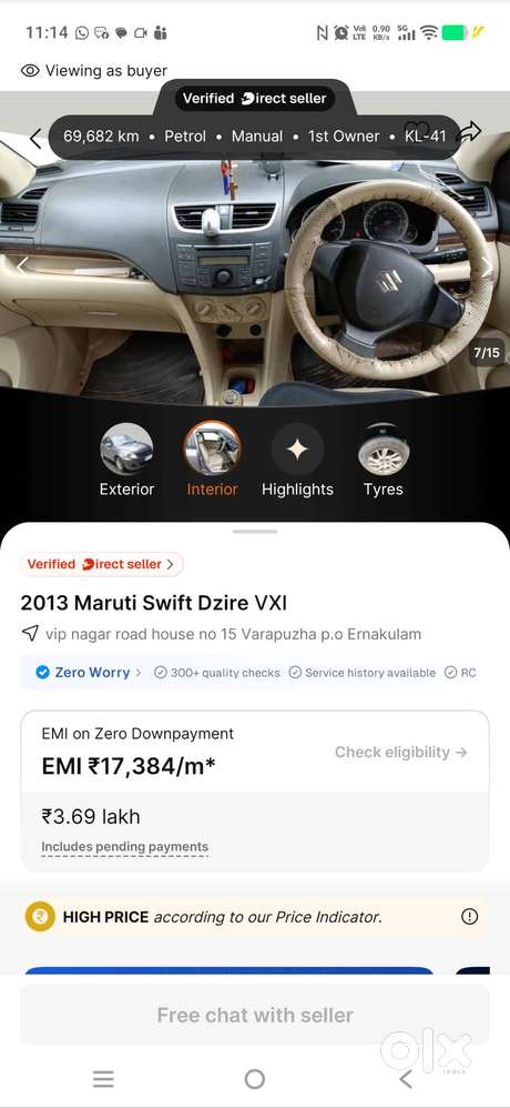 Swift Dezire Good Condition