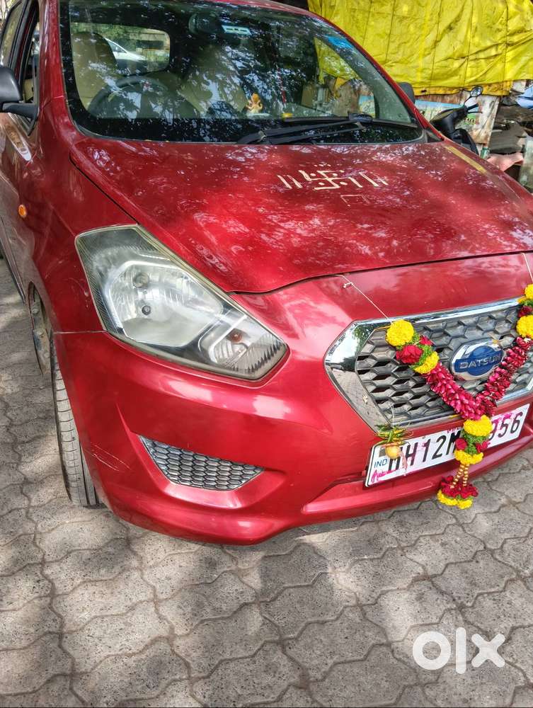 Datsun Go 2015 Rubyred Petrol+cng