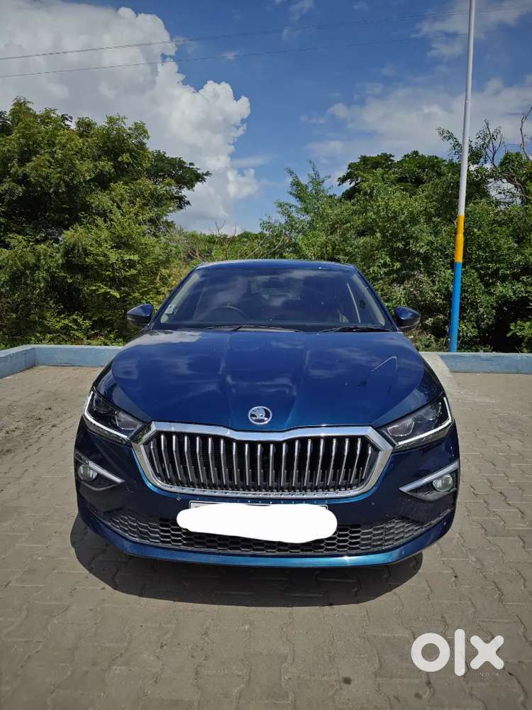Skoda Slavia Facelift 2023 Petrol With Ventilated Seats