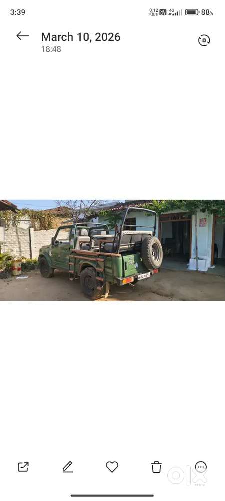 Maruti Suzuki Gypsy 2017 Petrol Good Condition