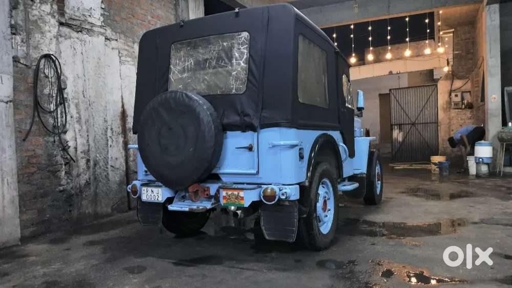 Mahindra Jeep 1982 Vip Number Rnj0002