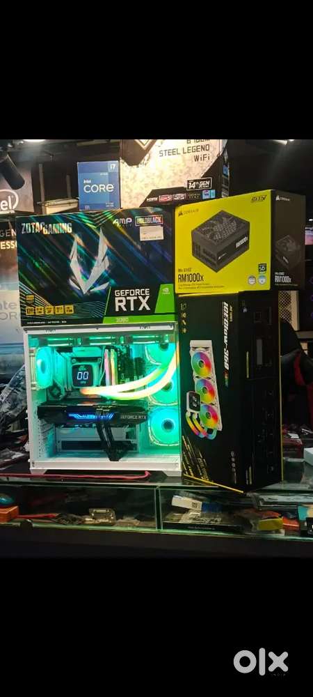 3080 graphic card 

64 GB Ram 6000mhz

i7 processor

AS RocK B760M ste