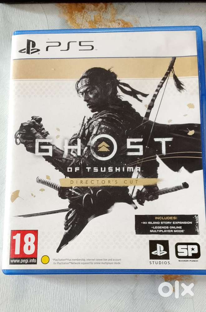 PS5 ghost of Tushima CD