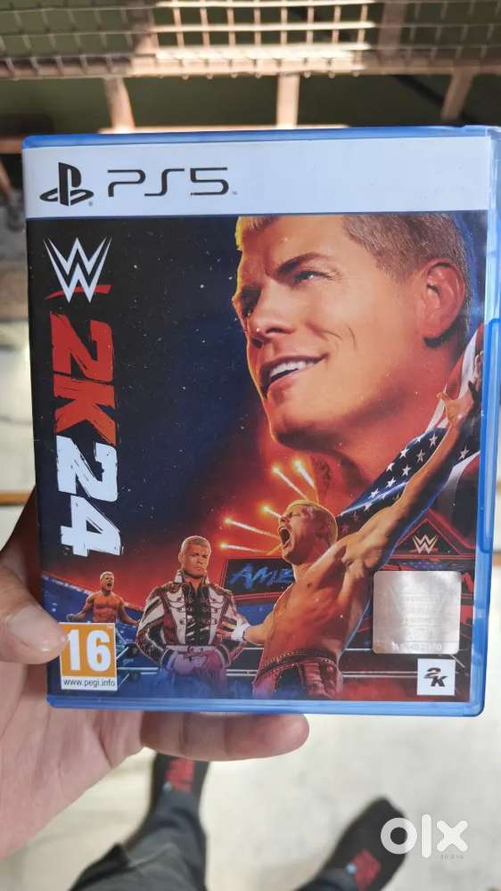 Wwe2k24 playstation 5 disk