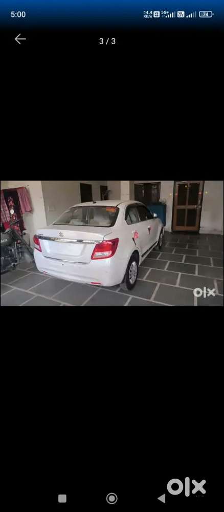 Maruti Dzire 1.2 Vxi 2024 Mirror Scretch And All Documents Completed