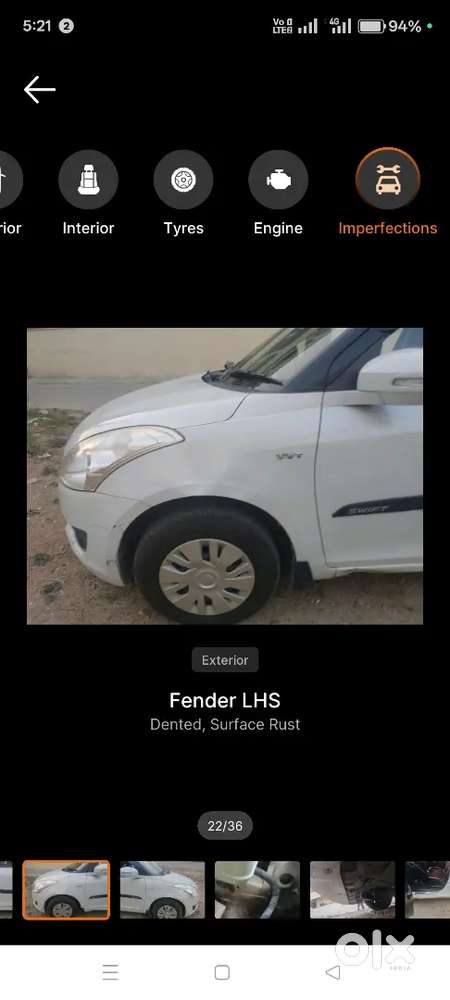 Maruti Suzuki Swift 2013 Petrol 63800 Km Driven