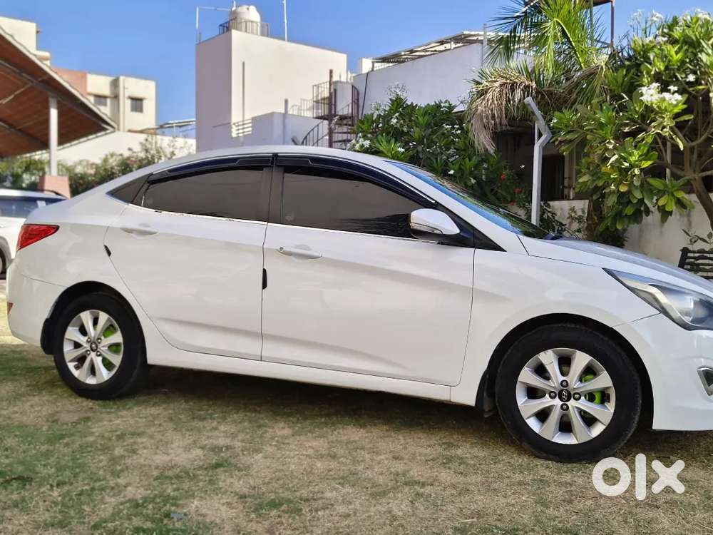 Vip Number Plate Hyundai Verna 2015 Diesel Good Condition