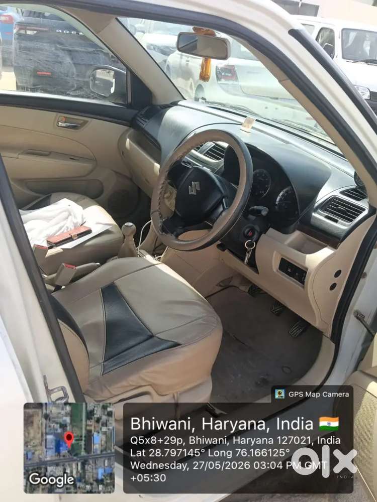 Swift Dzire White Colour